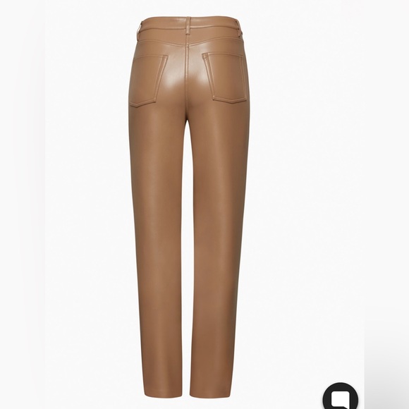 The Melina Wilfred Women’s Vegan Leather Pants Size 10 - Picture 2 of 7